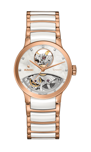 Centrix Automatic Diamonds Open Heart White Dial 33MM Automatic R30248902