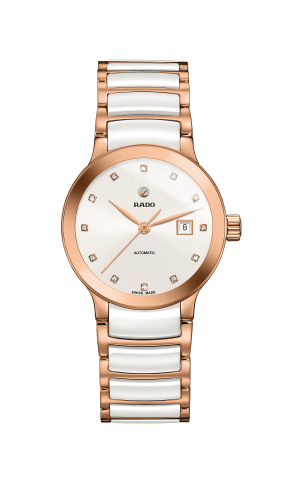 Centrix White Dial 28MM Automatic Diamonds R30183742