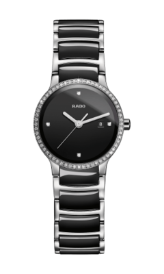 Centrix Black Dial Diamonds 28MM Quartz R30933712