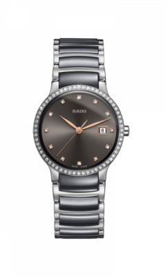 Centrix Grey Dial Diamonds 28MM Quartz R30936732