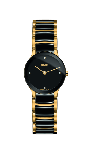 Centrix Black Dial Diamonds 28MM Quartz R30930712