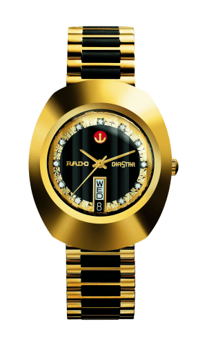 The Original Automatic Black &amp; Gold Dial 35MM R12413584