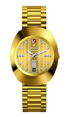 The Original Automatic Diamonds Gold Dial 35MM R12413703