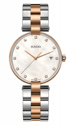 Coupole Diamonds Mother of Pearl Dial 36MM Quartz R22853924