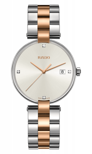 Coupole Diamonds White Dial 36MM Quartz R22852713