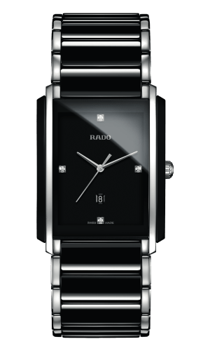 Rado Integral Diamonds Black Ceramic Watch R20206712