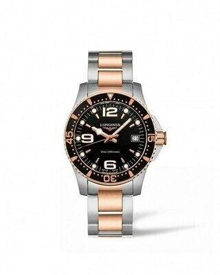 HYDROCONQUEST 34MM STAINLESS STEEL/PVD DIVING WATCH
