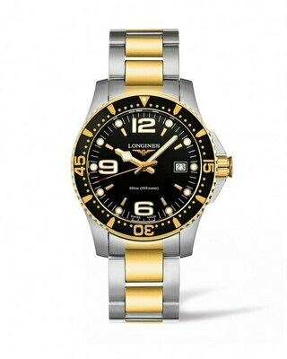 HydroConquest Black Dial 41MM Quartz L37403567