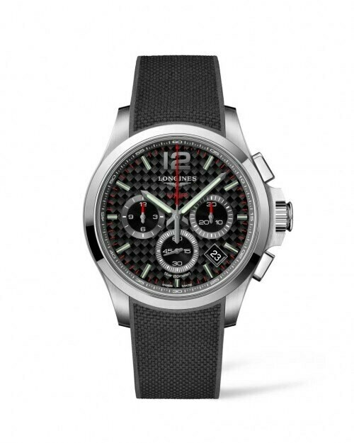 Conquest V.H.P. Black Dial 42MM Quartz L37174669