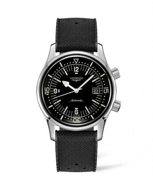 The Longines Legend Diver Watch 42MM Black Dial Automatic