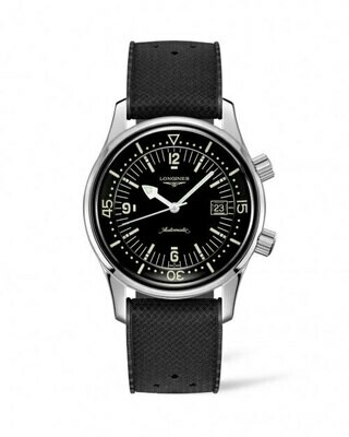 The Longines Legend Diver Watch 42MM Black Dial Automatic
