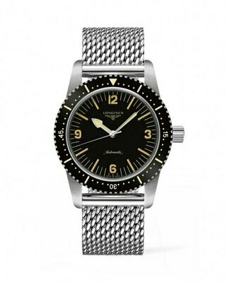 Longines Heritage Skin Diver Black Dial  42MM Automatic L28224566