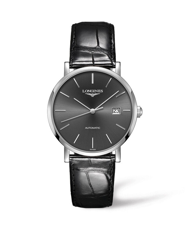 The Longines Elegant Collection Grey Dial 39MM Automatic L49104722