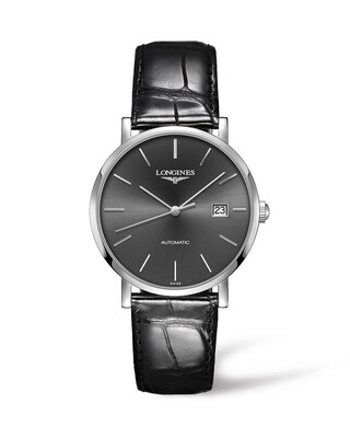 The Longines Elegant Collection Grey Dial 39MM Automatic L49104722