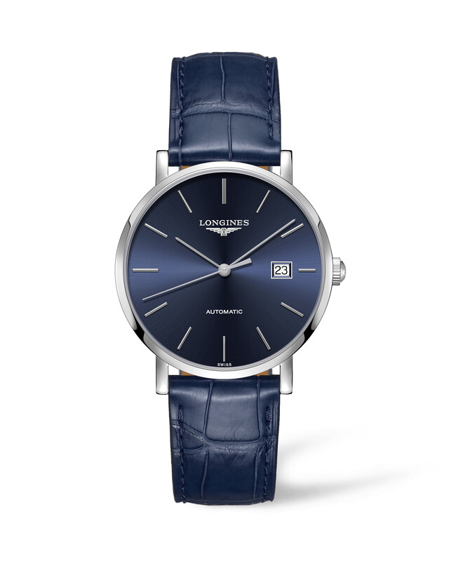 The Longines Elegant Collection Blue Dial 39MM Automatic L49104922