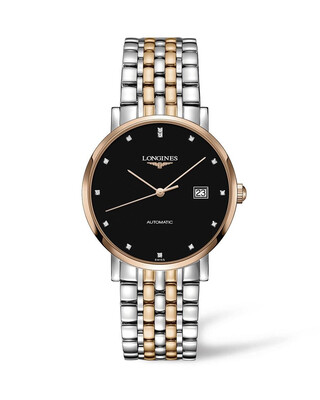 THE LONGINES ELEGANT COLLECTION 39MM STAINLESS STEEL/GOLD CAP 200 AUTOMATIC