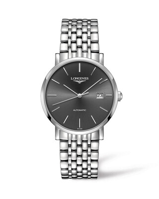 The Longines Elegant Collection Grey Dial 39MM Automatic L49104726