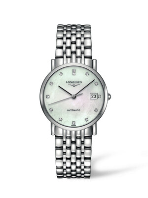 The Longines Elegant Collection Mother of Pearl Dial 34MM Automatic L48094876