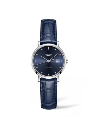 The Longines Elegant Collection Blue Dial 29MM Automatic L43104972