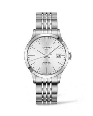 Record Collection Silver Dial 39MM Automatic L28204726