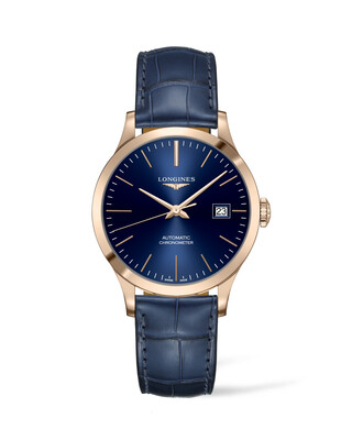 Record 18K Blue Dial 38MM  Automatic L28208922