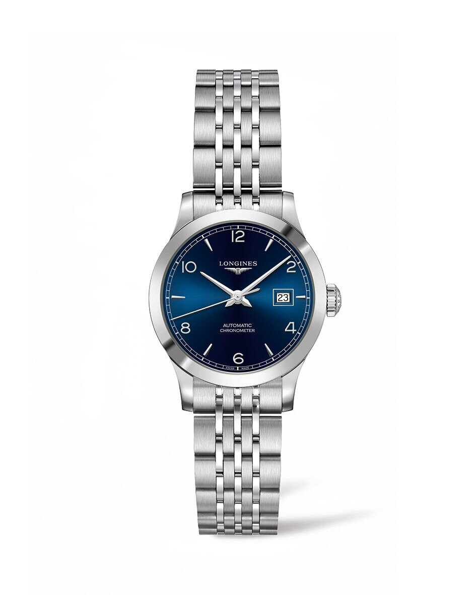 Record Blue Dial 30MM Automatic Chronometer L23214966