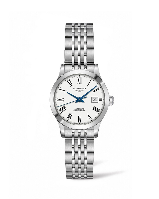 Record White Dial 30MM Automatic Chronometer L23214116