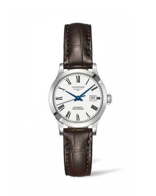 Record White Dial 30MM Automatic Chronometer L23214112
