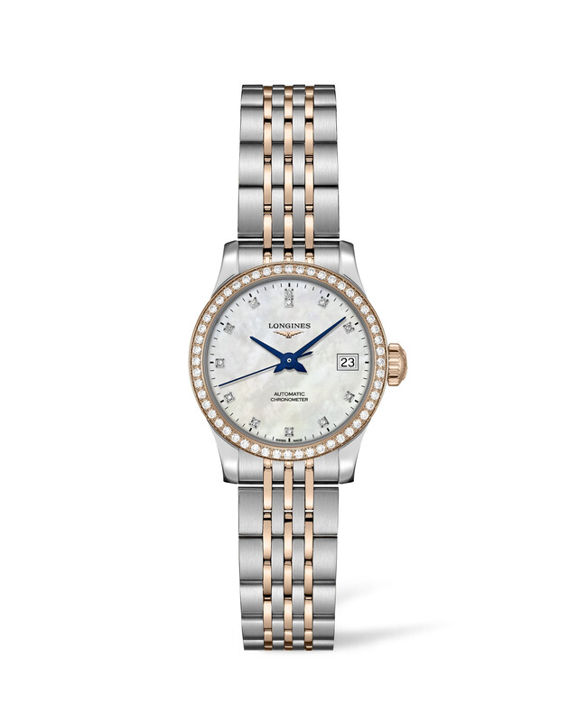 Record Mother of Pearl 18KT 26MM Automatic L23205897