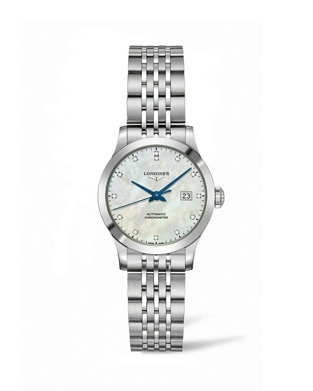 Record Mother of Pearl Dial 30MM Automatic Chronometer L23214876