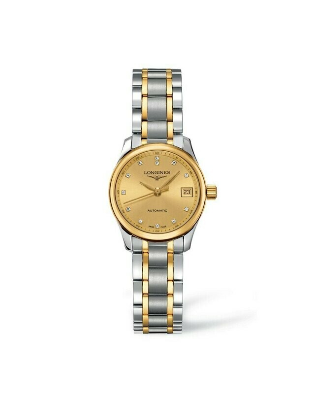 The Longines Master Collection Gold Dial 25MM 18KT Cap Automatic L21285377