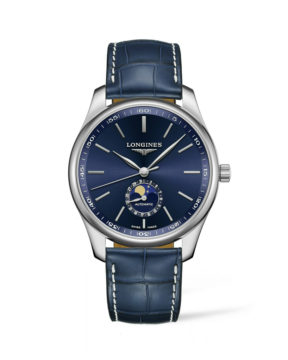 The Longines Master Collection Blue Dial 42MM  Moonphase Automatic L29194920