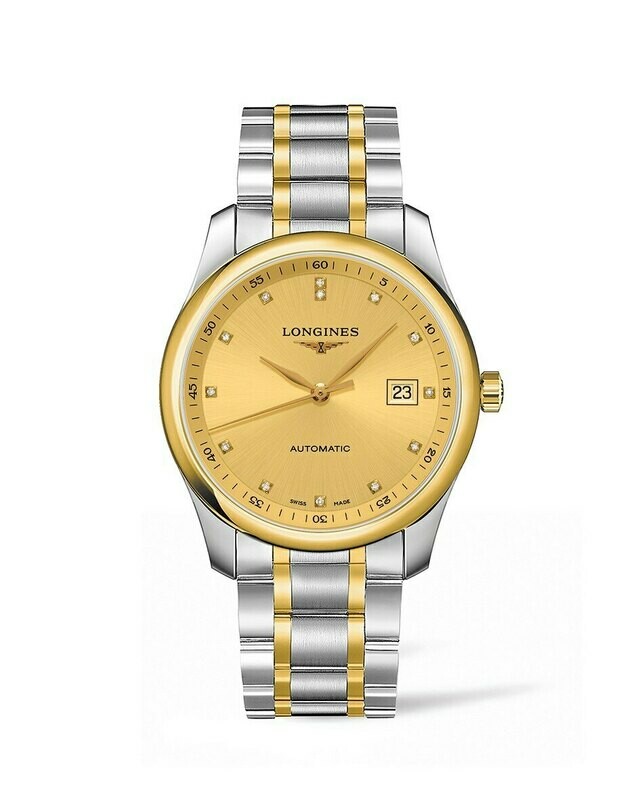 THE LONGINES MASTER COLLECTION 40MM STAINLESS STEEL/GOLD CAP 200 AUTOMATIC L27935377