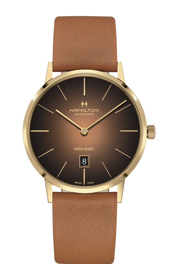 American Classic IntraMatic Brown Dial 42MM Automatic H38735501