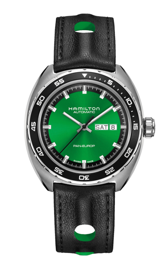 American Classic Pan Europ Green Dial 42MM Automatic H35415761