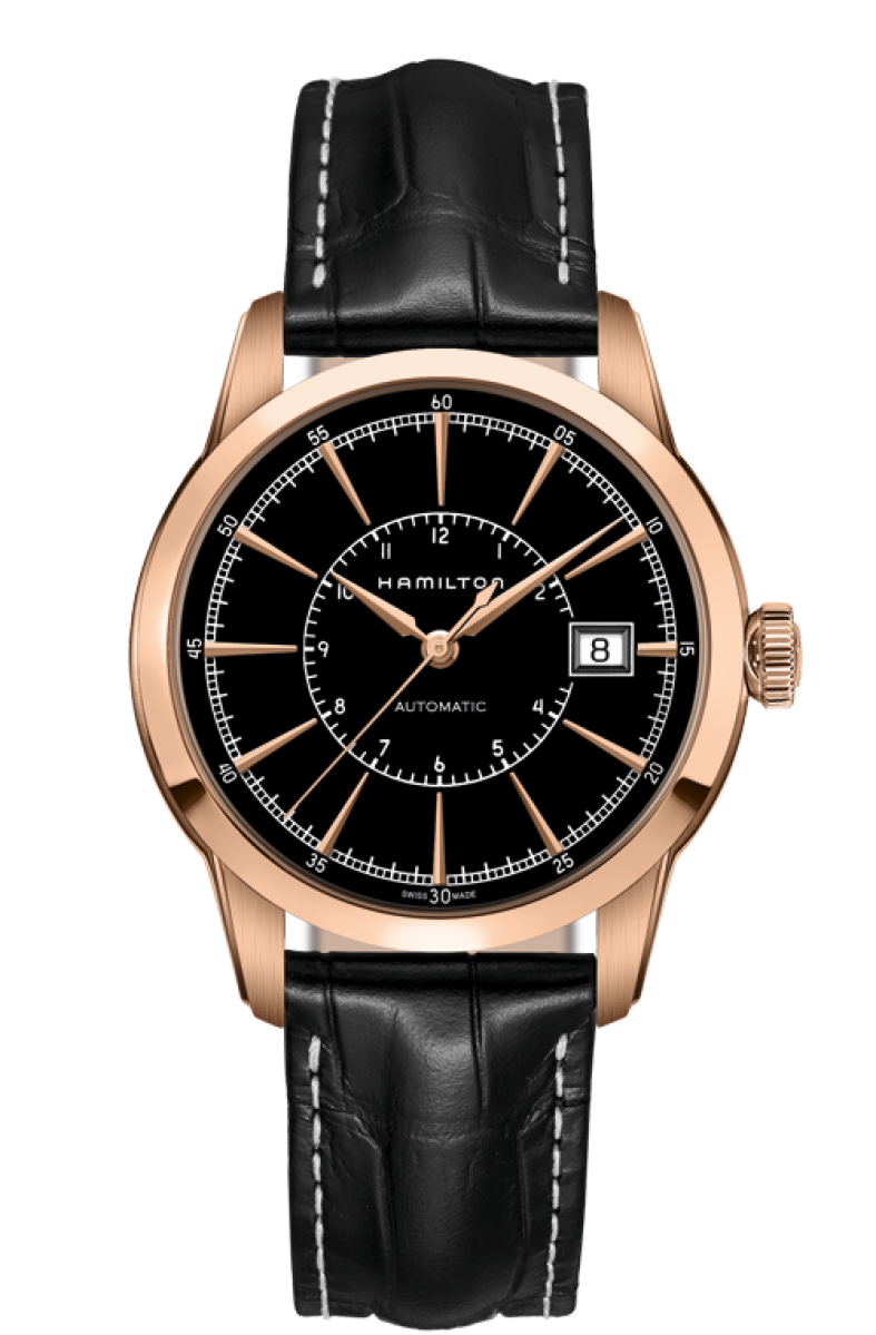 American Classic Railroad Black Dial 40MM Automatic H40505731