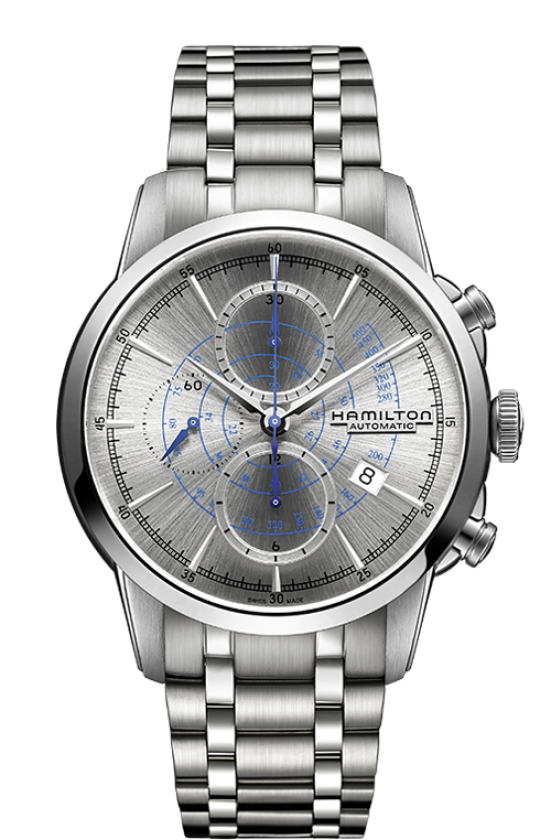 American Classic Railroad Silver Dial 44MM Automatic H40656181