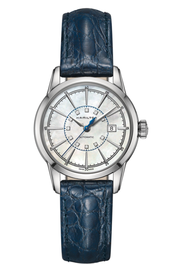 American Classic Railroad Lady Mother of Pearl 32MM Automatic H40405691