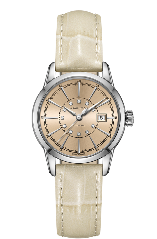 American Classic Railroad Lady Beige Dial 32MM Automatic H40405821