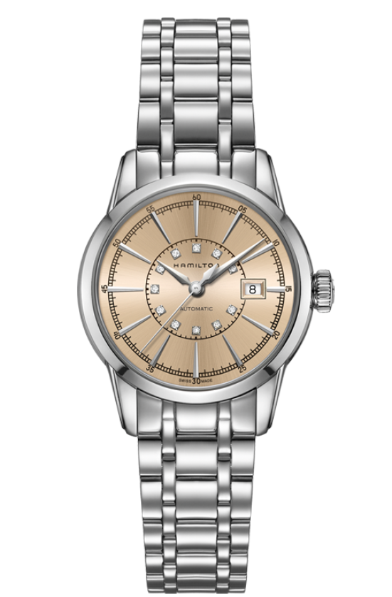 American Classic Railroad Lady Beige Dial 32MM Automatic H40405121