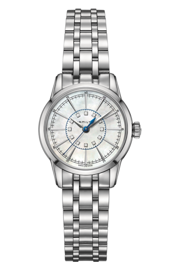 American Classic Railroad Lady Mother of Pearl 28MM Quartz H40311191