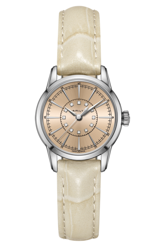 American Classic Railroad Beige Dial 28MM Quartz H40311821