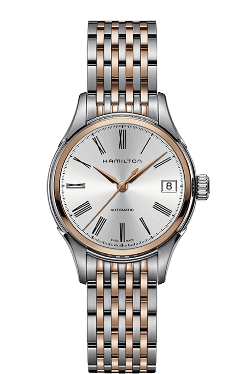 American Classic Silver Dial 34MM Valiant Automatic H39425114