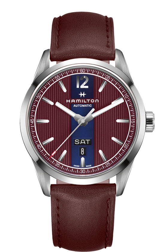 Broadway Aubergine Dial 42MM Day Date Automatic H43515875
