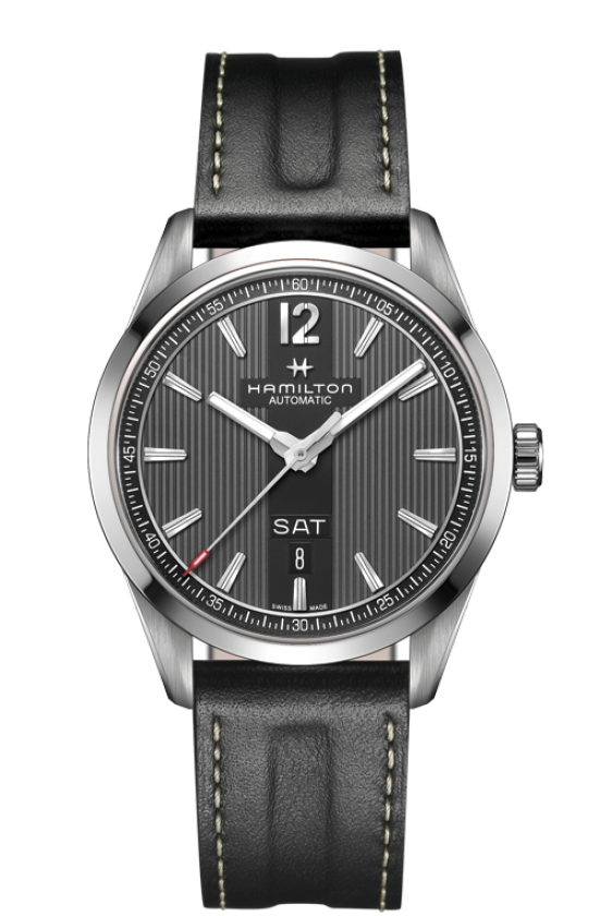 Broadway Black Dial 42MM Day Date Automatic H43515735