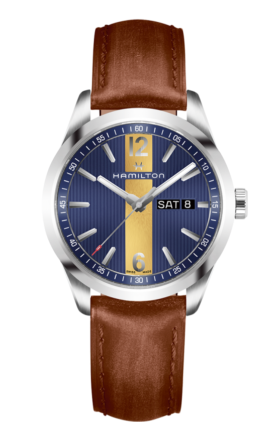 Broadway Blue Dial 40MM Day Date  Quartz H43311541