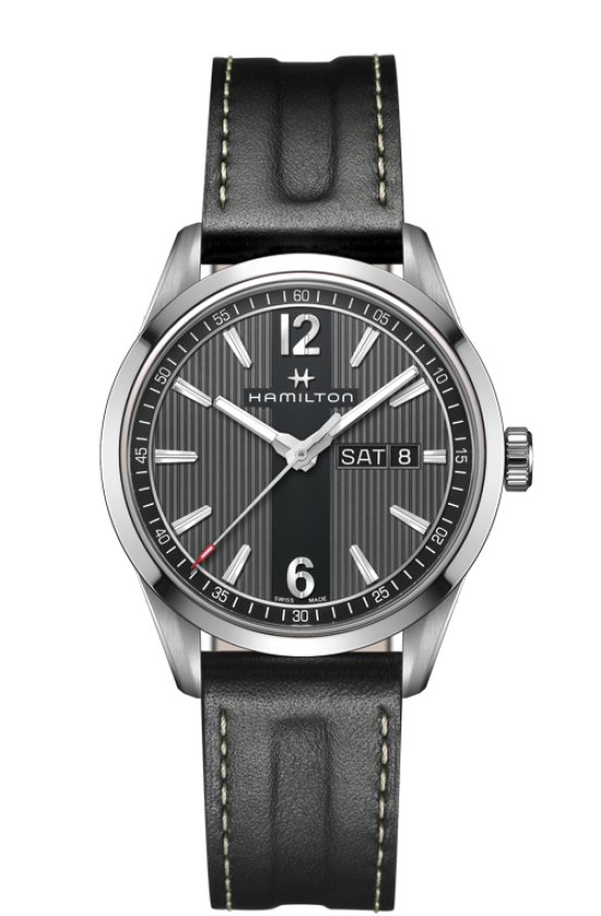 Broadway Black Dial 40MM Day Date Quartz H43311735