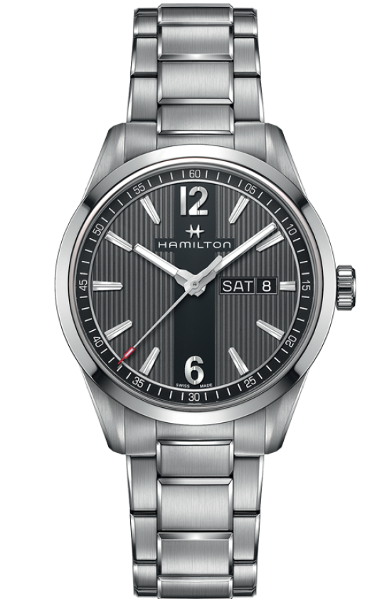 Broadway Black Dial 40MM Day Date Quartz H43311135