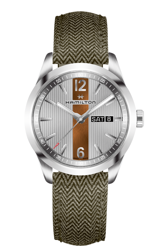 Broadway Grey Dial 40MM Day Date Quartz H43311985