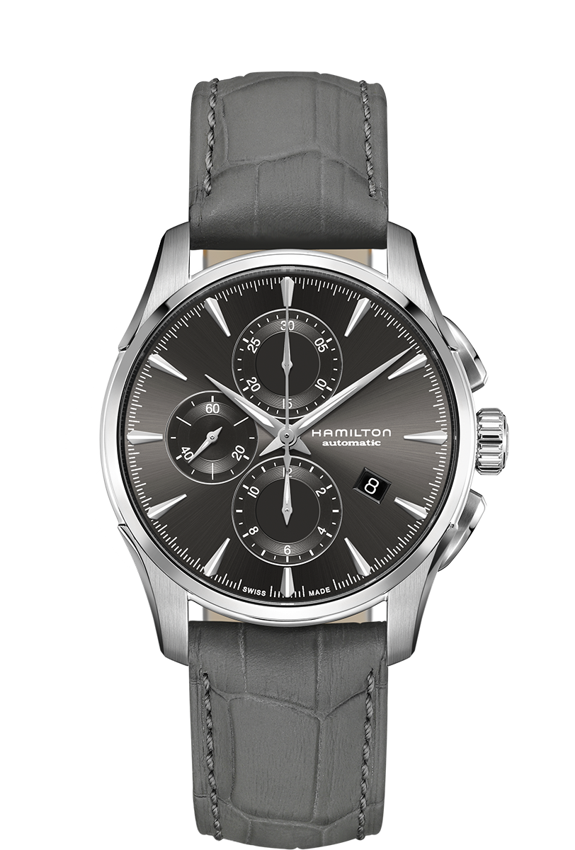 Jazzmaster Grey Dial 42MM Automatic Chrono H32586881